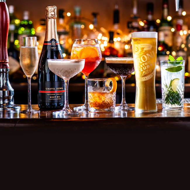 Wine & Drinks menu at The Dukes Head