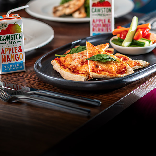 Children's menu at The Dukes Head