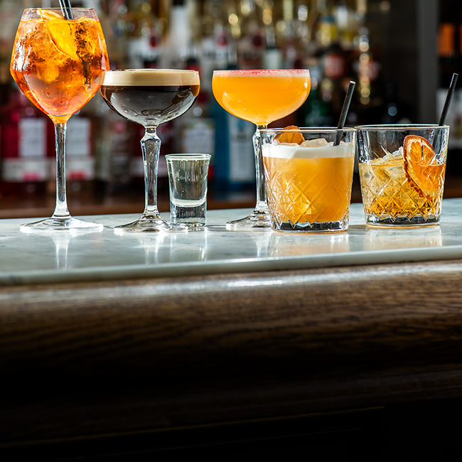 Wine & Drinks menu at The Dukes Head