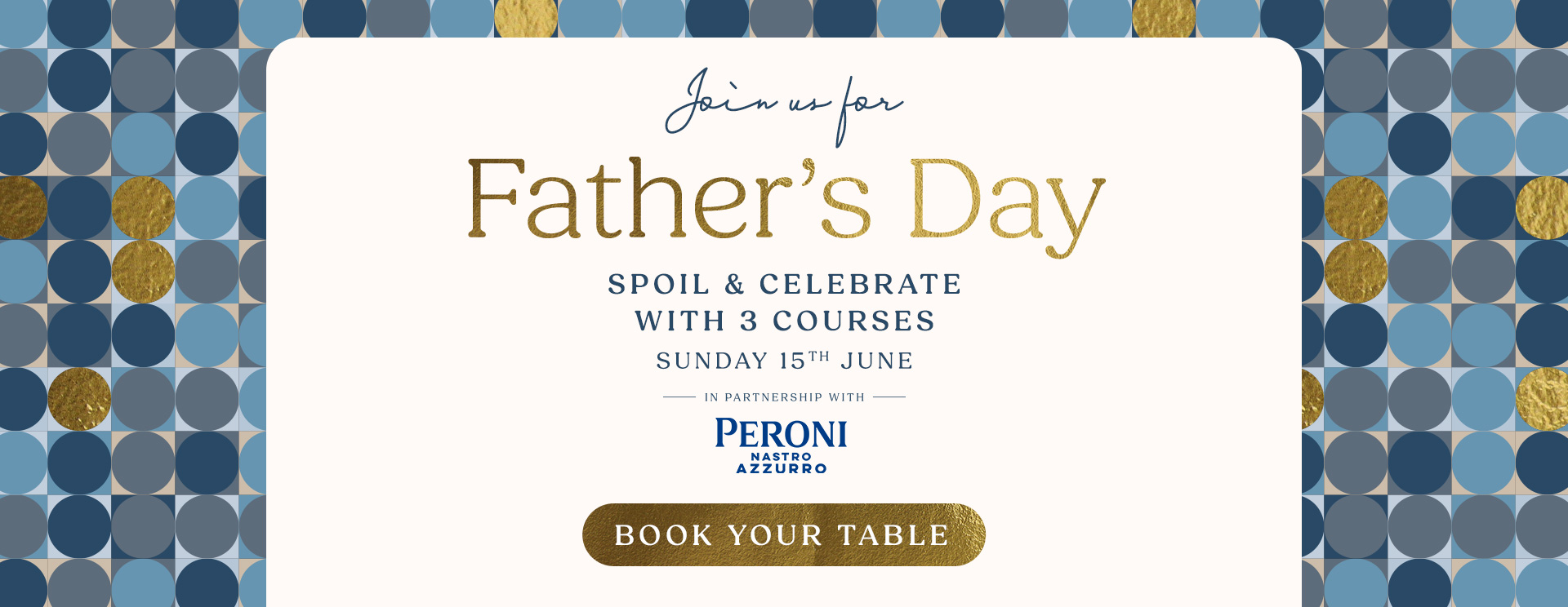 Father’s Day menu Crawley