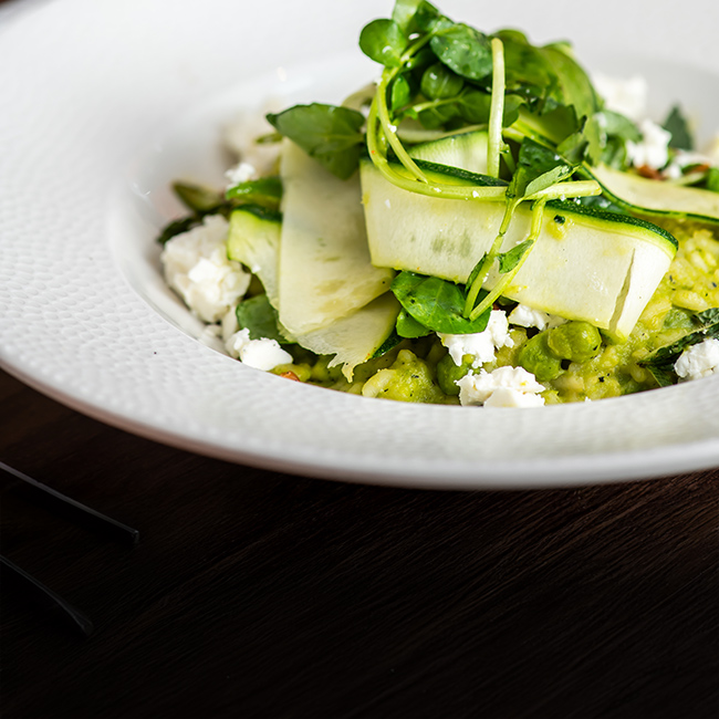 Vegan menu at The Dukes Head