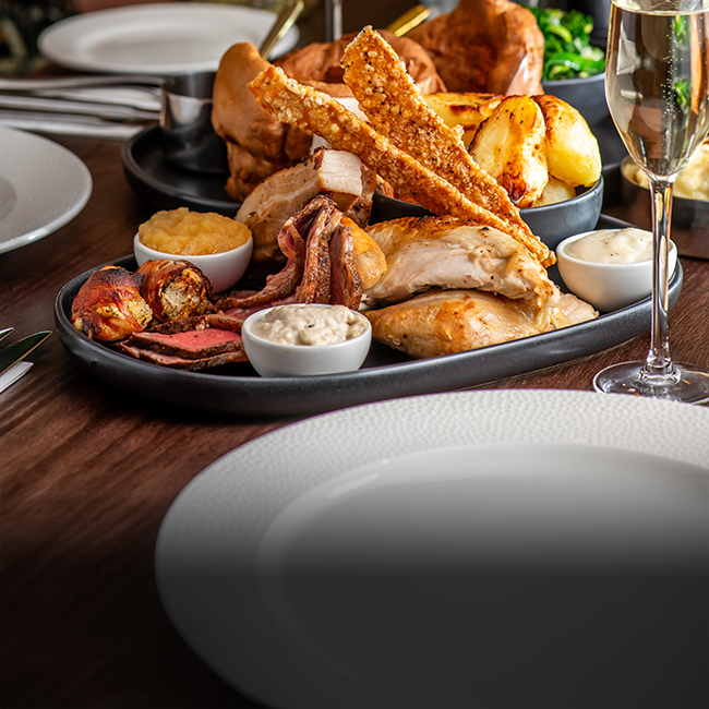Sunday menu at The Dukes Head